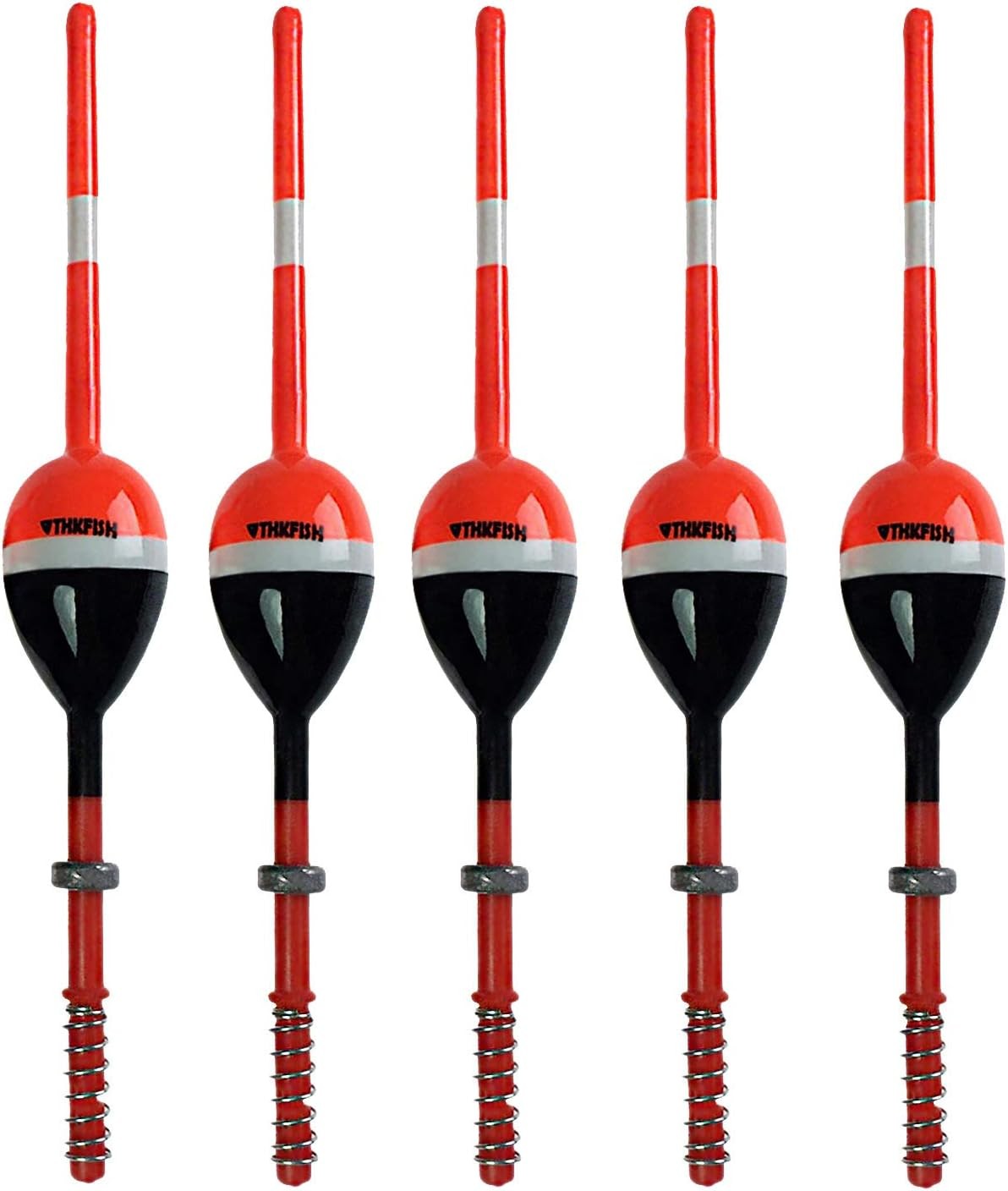 Fishing Floats Set - Spring Slip Bobbers for Crappie, Panfish, Walleye
