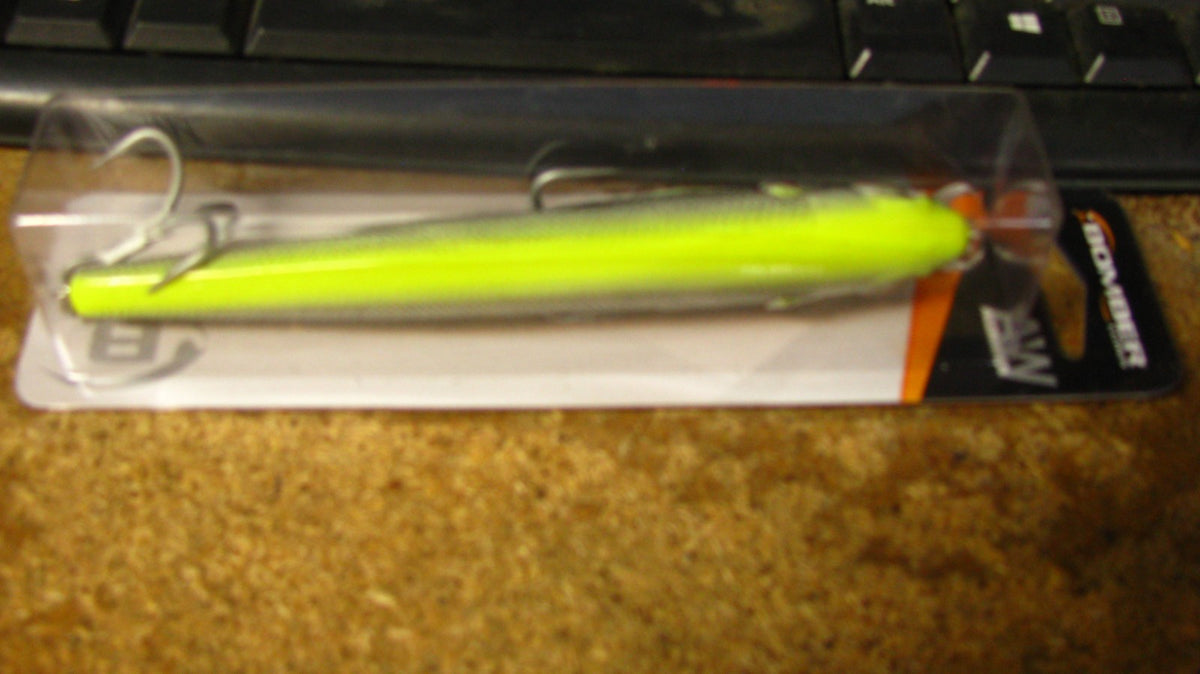Longshot 6-Inch Fishing Lures - Chartreuse Herring, 3-Pack