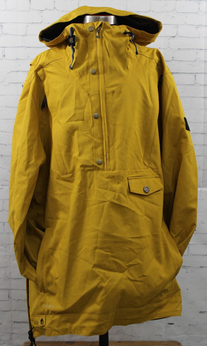 Men's Snowboard Anorak Jacket - Waterproof Breathable Winter Shell