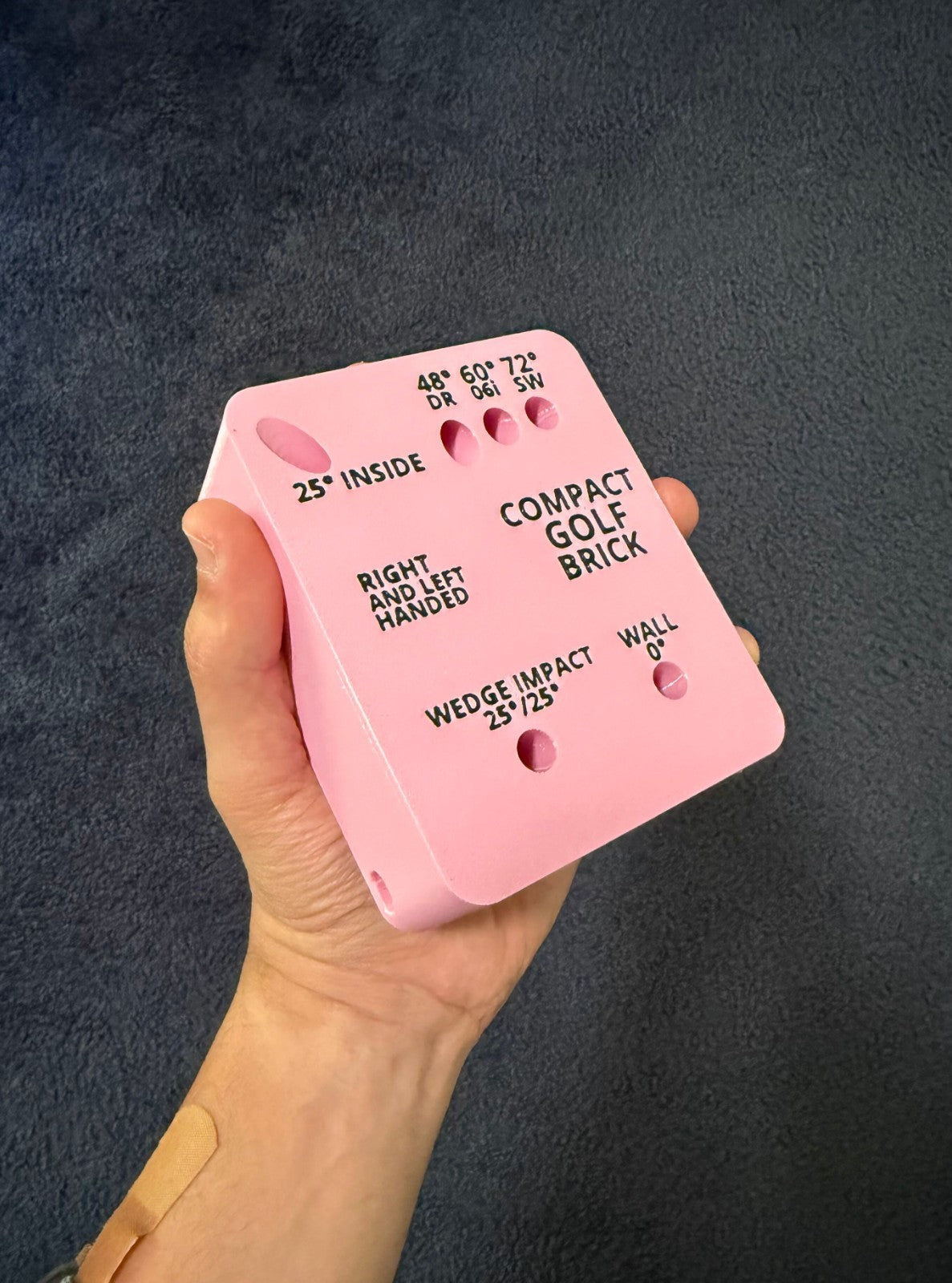 Compact Golf Swing Trainer - Portable Practice Aid for Accurate Golf Swings