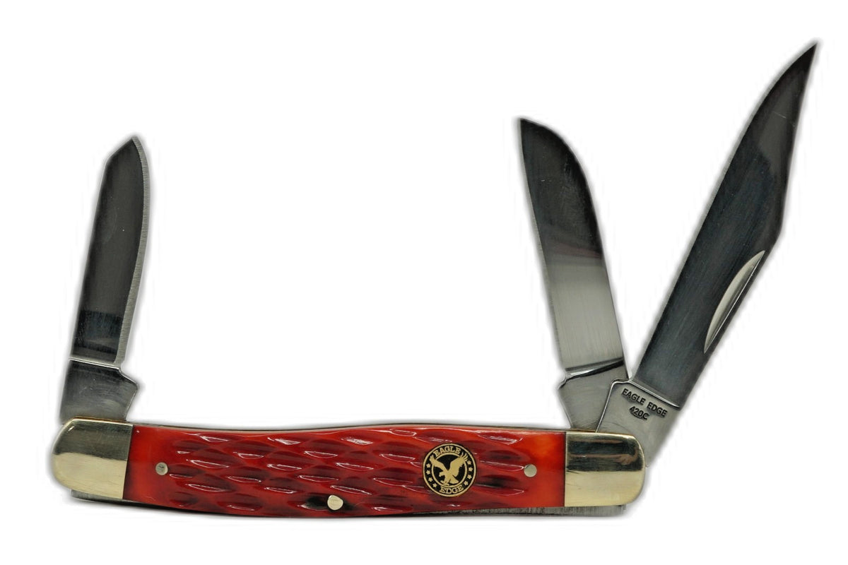 Eagle Edge Pocket Knife - Multi-Style Folding Knife with Multiple Blade Options