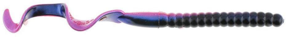 Fishing Power Worms 10 Inch 8 Pack - Soft, Ribbontail Design for All Fish Species