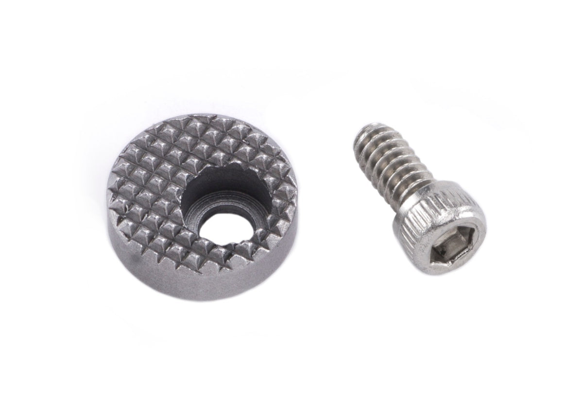 1911 Magazine Catch Button Extension - Stainless Steel, Fits Standard Magazines