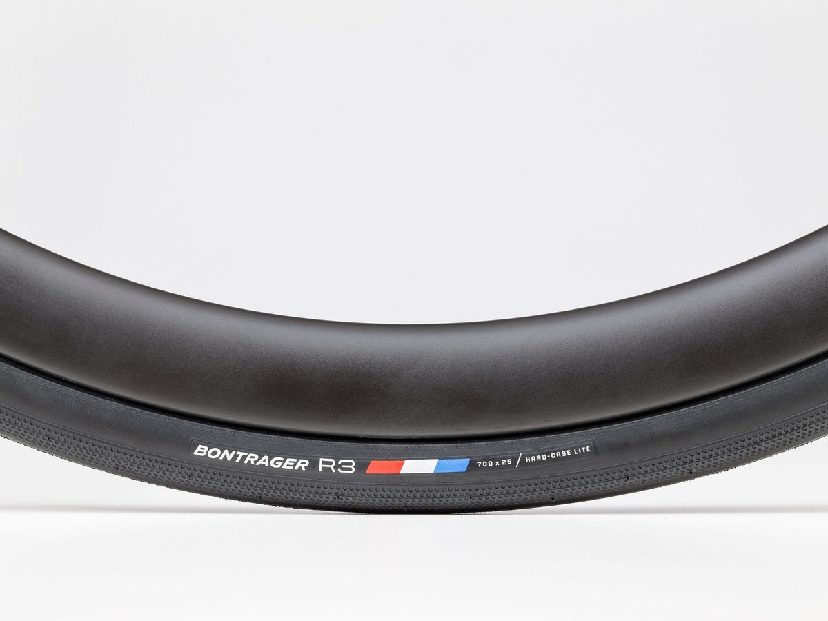 Bontrager R3 Hard-Case Lite Road Bicycle Tire 700x25c Folding Clincher