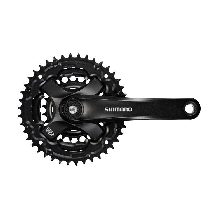 Shimano TY501 Tourney Bicycle Crankset 175mm 3x8/7/6 Speed, 42/34/24T