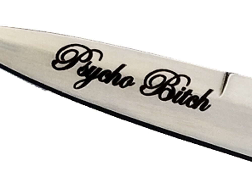 9-Inch Pink Pearl Handle Locking Pocket Knife with Chrome Blade