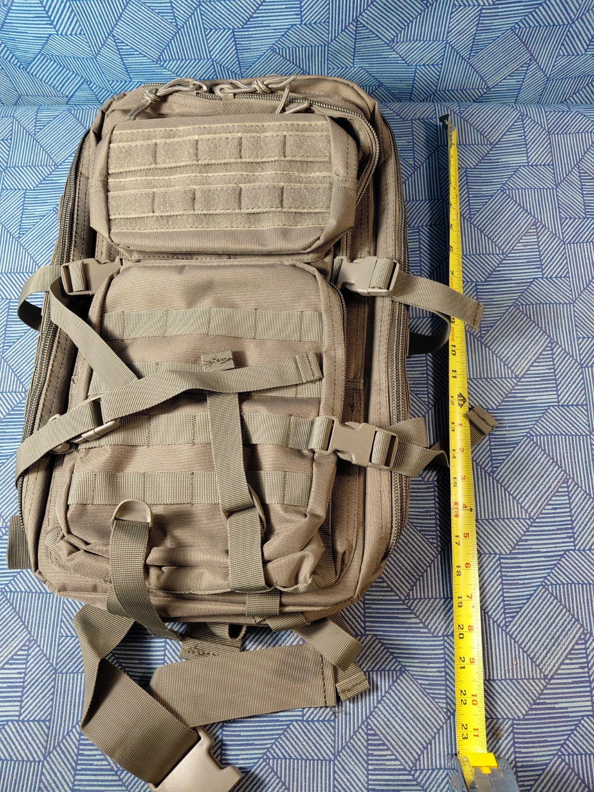 3V Gear Velox II Tactical Assault Backpack Bag - 1600 Cubic Inches, MOLLE System, Unisex Outdoor Use