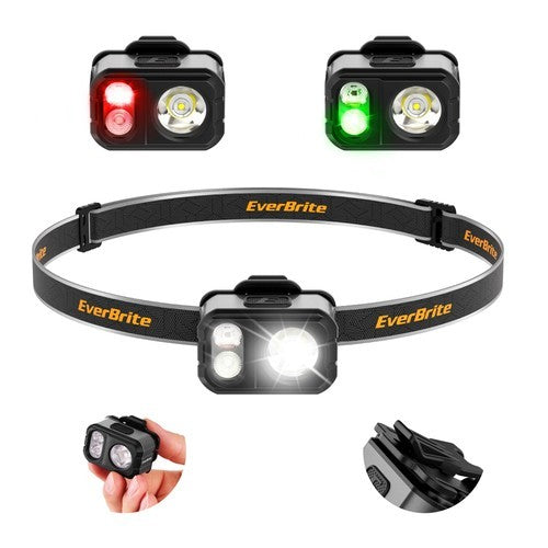 Rechargeable LED Headlamp Waterproof 7 Modes for Camping & Running