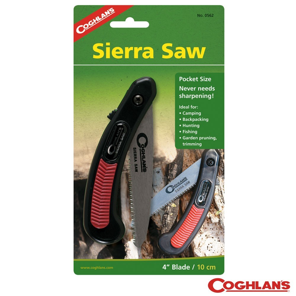 Folding Pocket Saw with Serrated Blade - Camping & Outdoor Hiking Tool