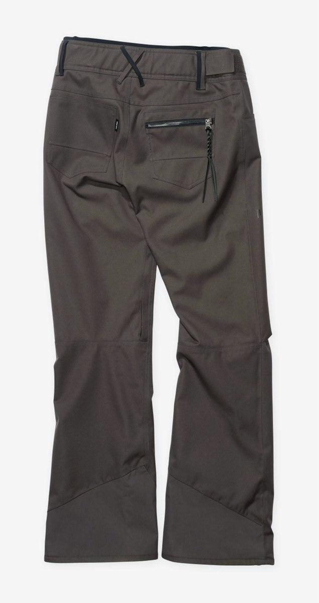 Women's Snowboard Pants Waterproof Skinny Fit Shell Shadow Gray Medium