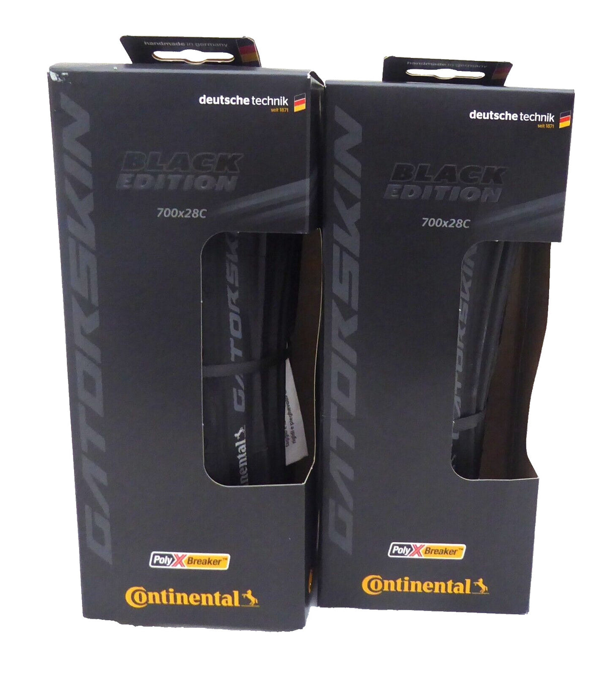 700x28 Bicycle Tire - Heavy Duty Puncture-Resistant Clincher Black Edition