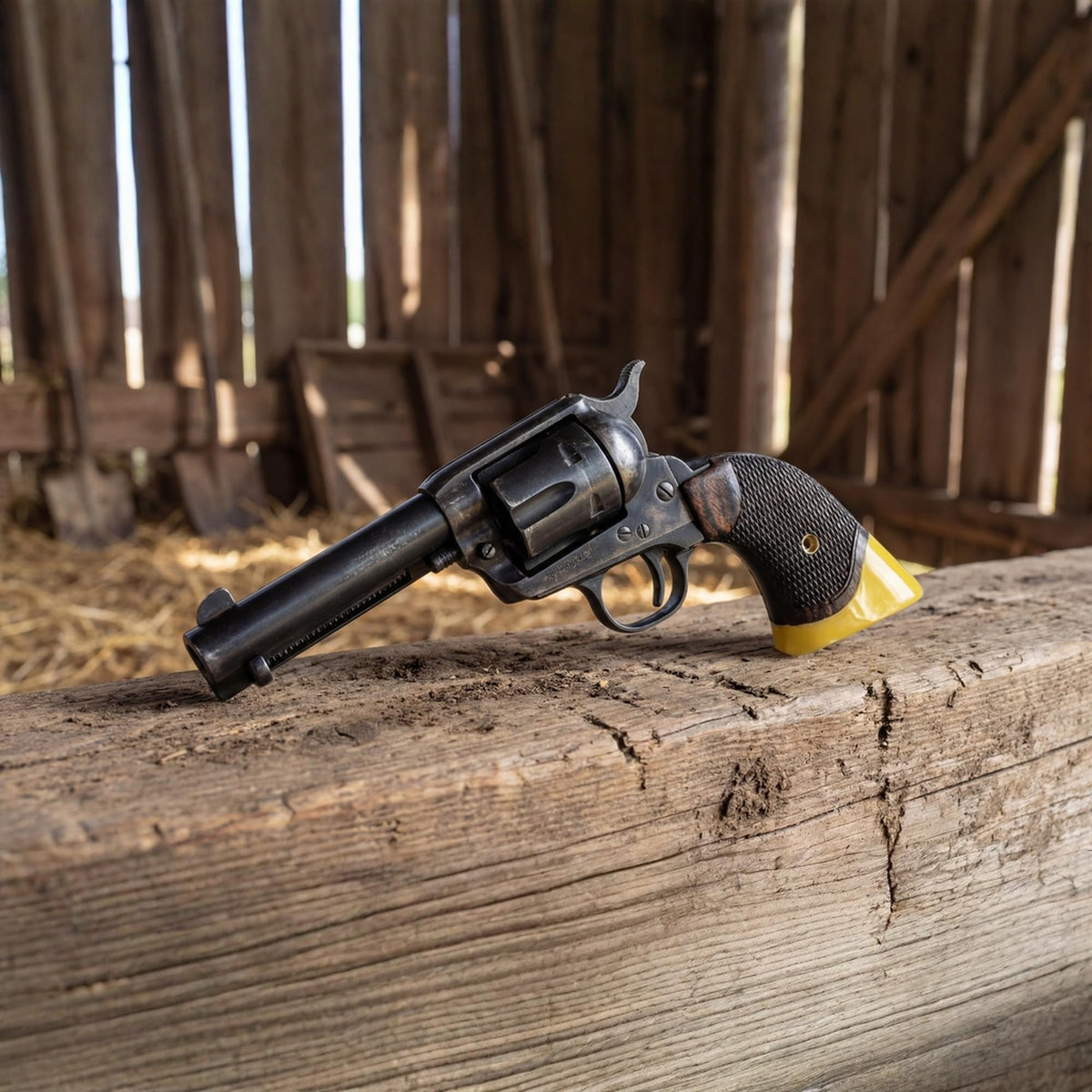 Heritage Rough Rider Pistol Grips with Rosewood & Faux Ivory Accent