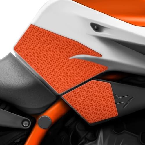 Motorcycle Tank Grip Protector Pads - Anti-Slip Honeycomb Design for KTM DUKE Models