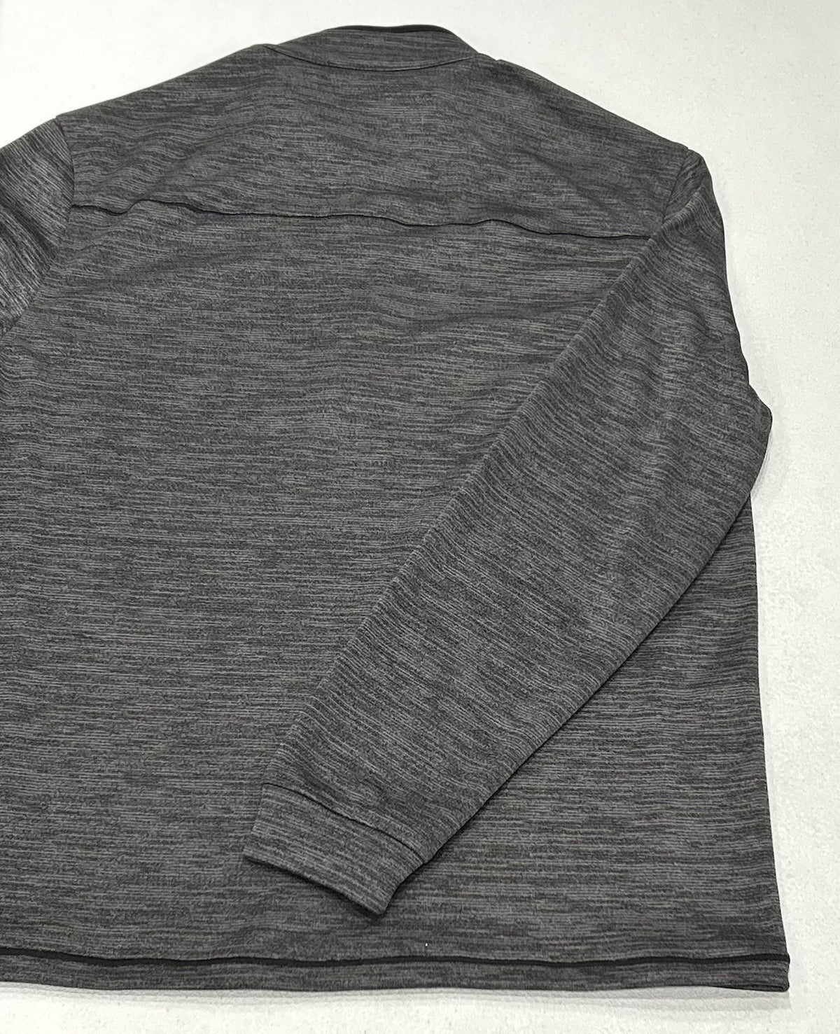 Men's Performance 1/4 Zip Shirt - Dry-Luxe Activewear, Gray, S