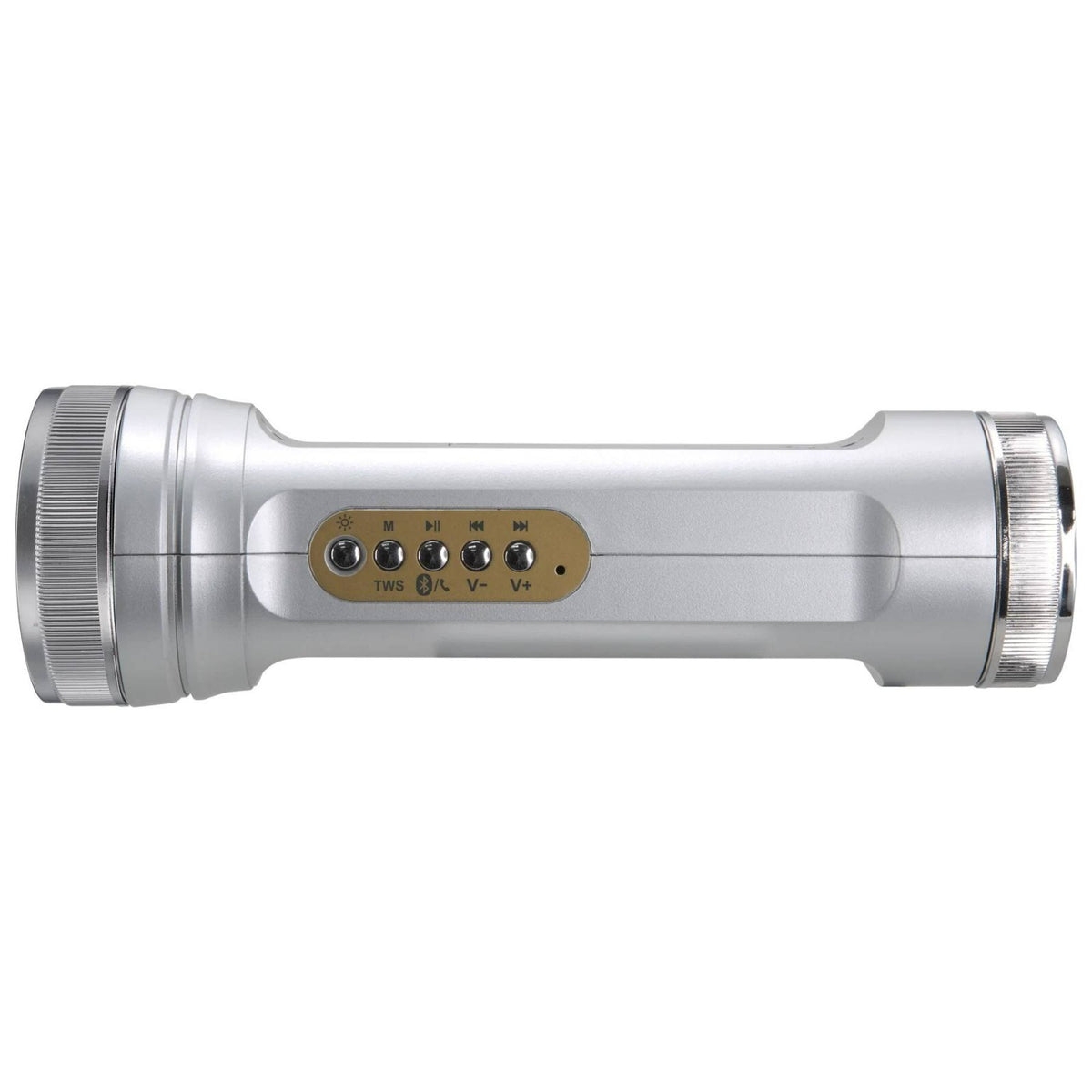 Portable Solar Power Flashlight with Bluetooth Speaker - WeatherX XFBR70S