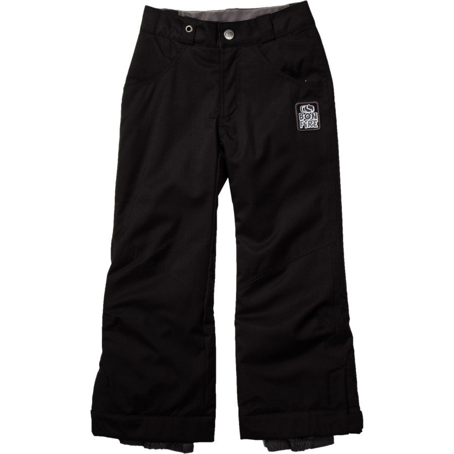 Kids Youth Insulated Snowboard Pants Black Medium Winter Snow Gear
