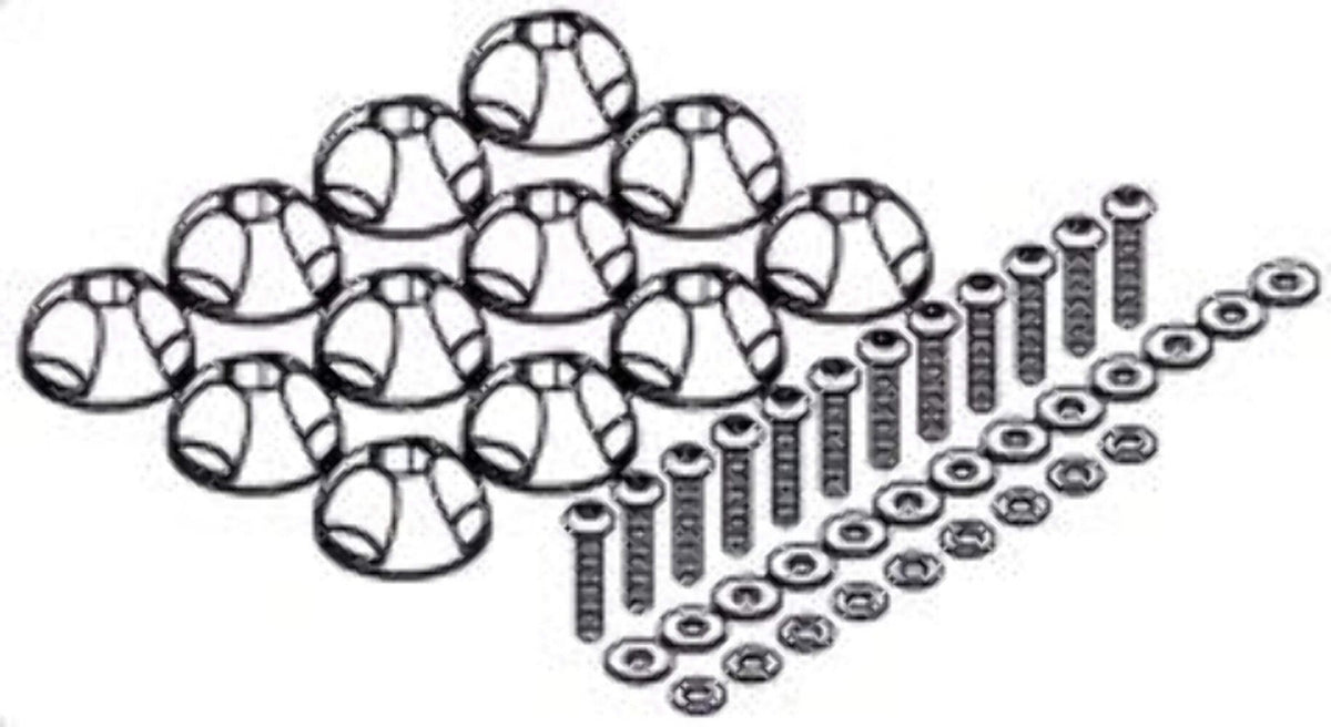 Yakima Replacement Track Hardware for 60-Inch Non-HD Roof Racks