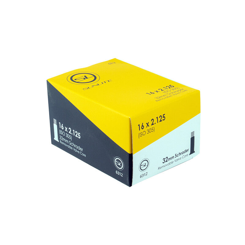 Kids Bicycle Tube 16 Inch x 2.125 for Child's Bike - Sunlite