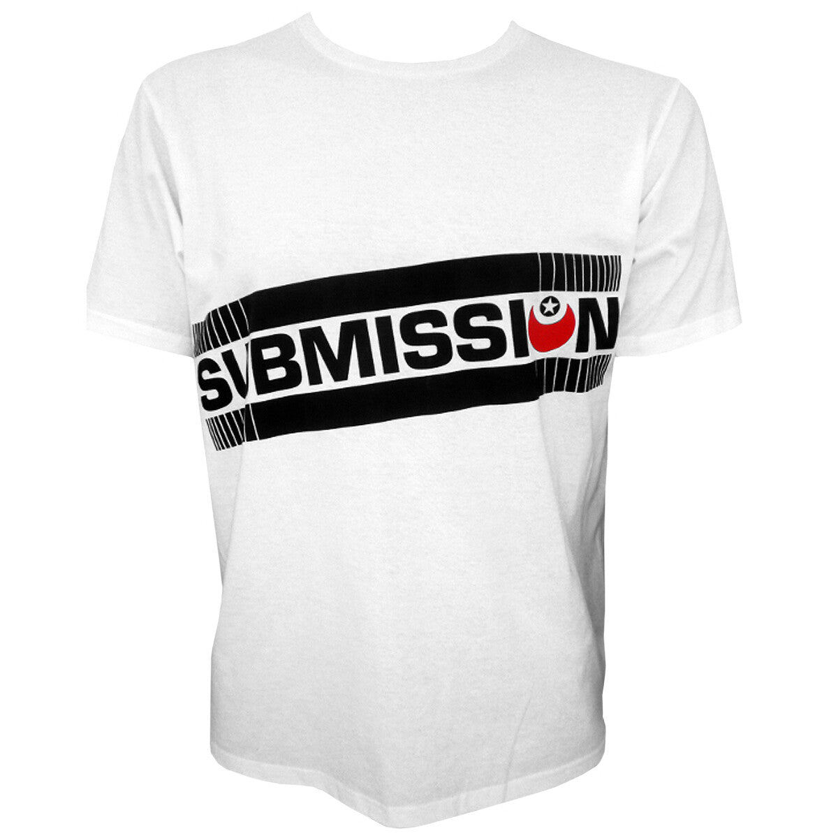 Submission Slanted Logo T-Shirt - Organic Cotton Unisex Casual Tee