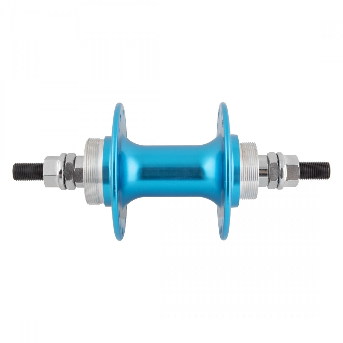 BMX Sealed Bearing Rear Hub with Axle Cyan 36H - Durable Aluminum