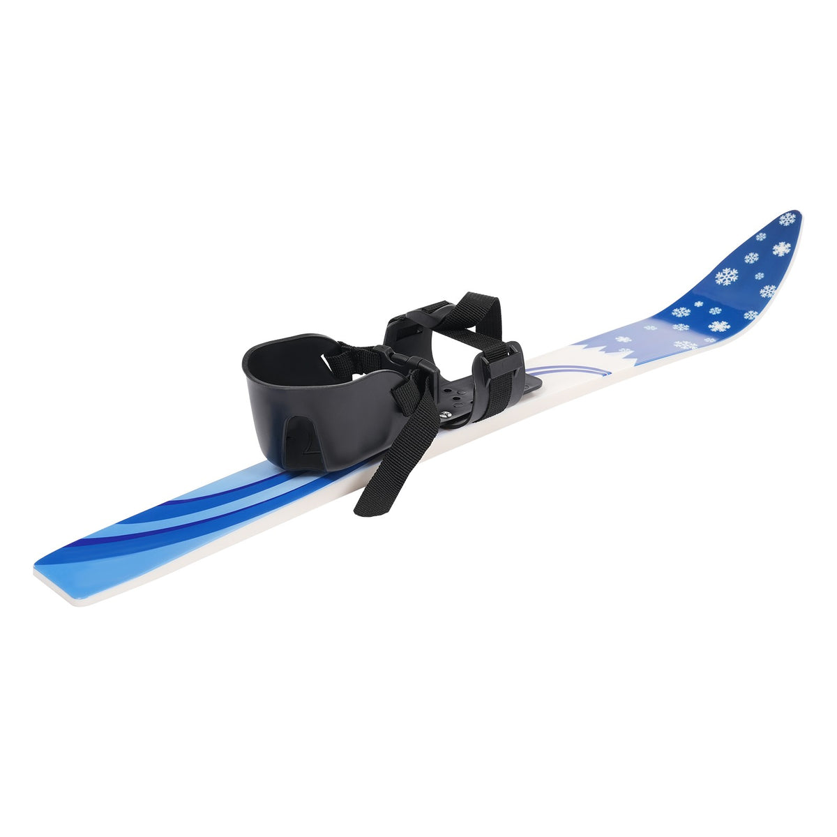 Kids Snow Skis 68x6cm Beginner Ski Set for 2-8 Years Old, Blue
