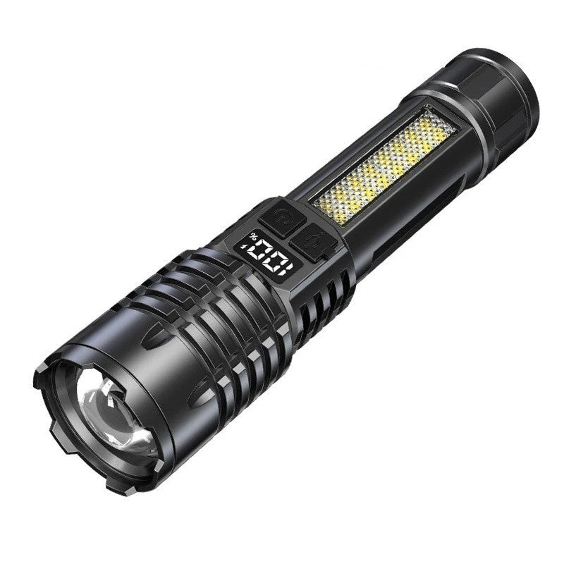 Super Bright Rechargeable LED Tactical Flashlight with Waterproof Body - Multiple Models