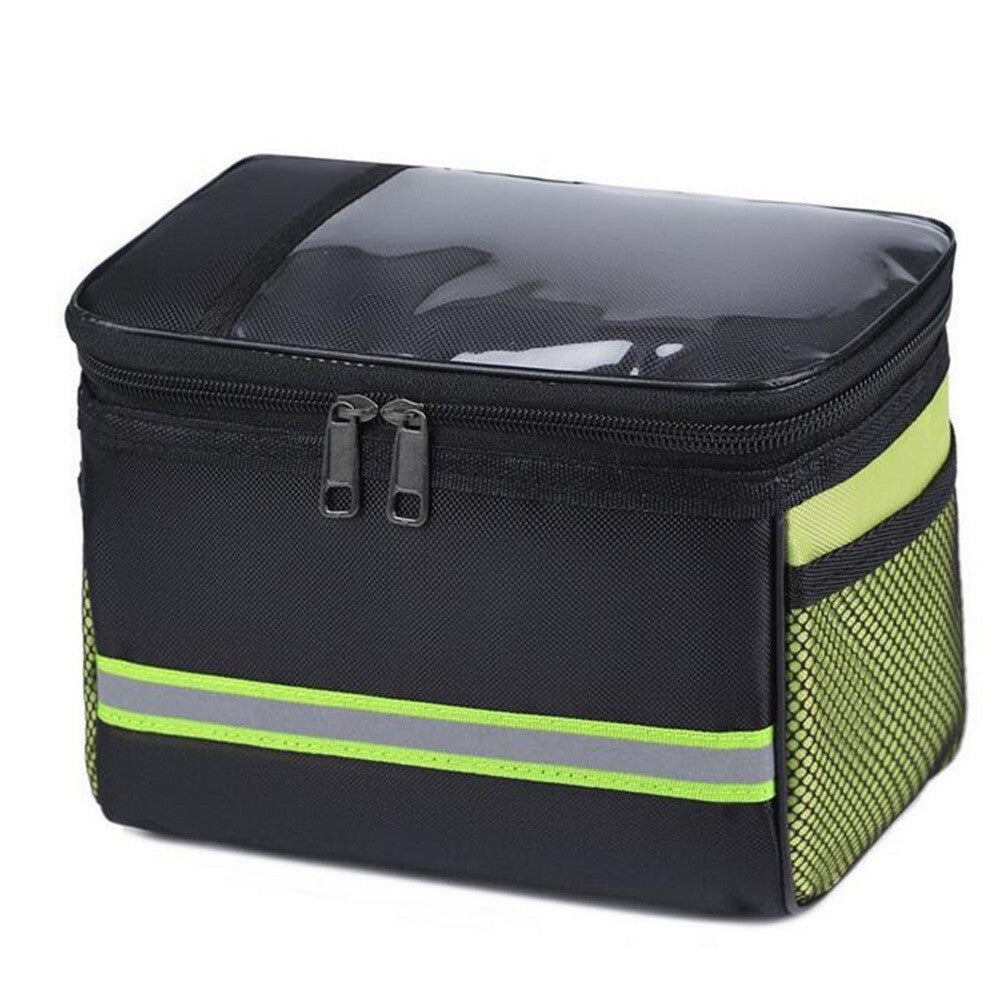 Waterproof Bicycle Handlebar Bag MTB Front Frame Storage Pouch - Unbranded