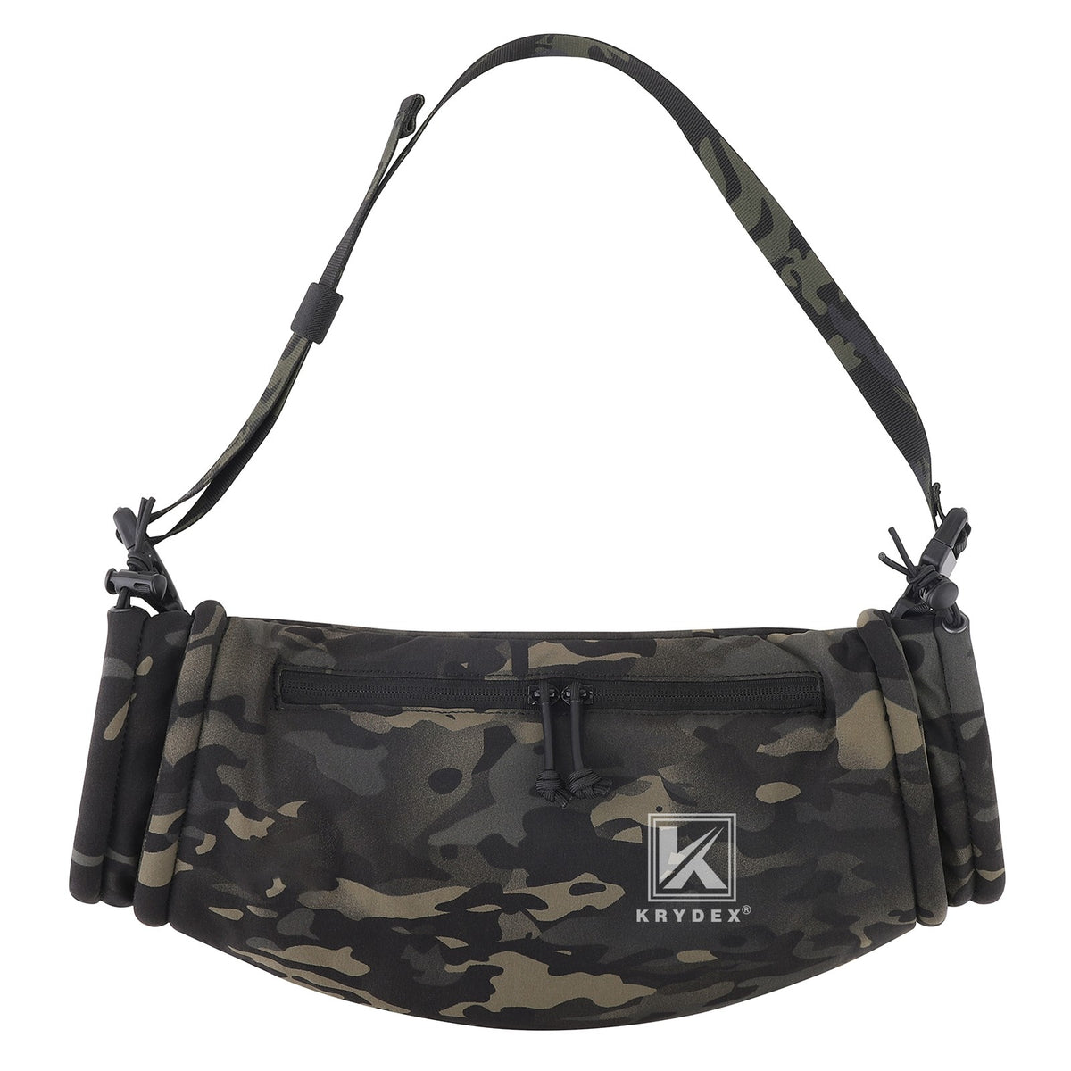 Tactical Soft Shell Hand Warmer Vest with Drop Shoulder & Removable Neck Strap
