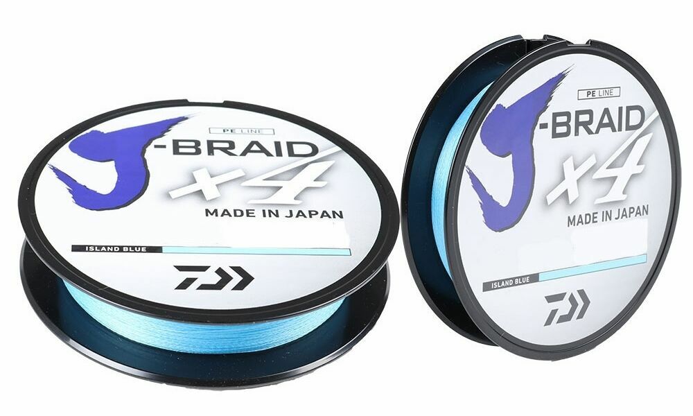 Braided Fishing Line 65lb 150 Yards - High Visibility Island Blue
