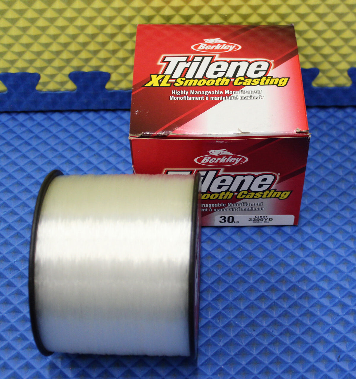 Heavy Duty Monofilament Fishing Line Bulk Spool - Clear, Multiple Weights Available
