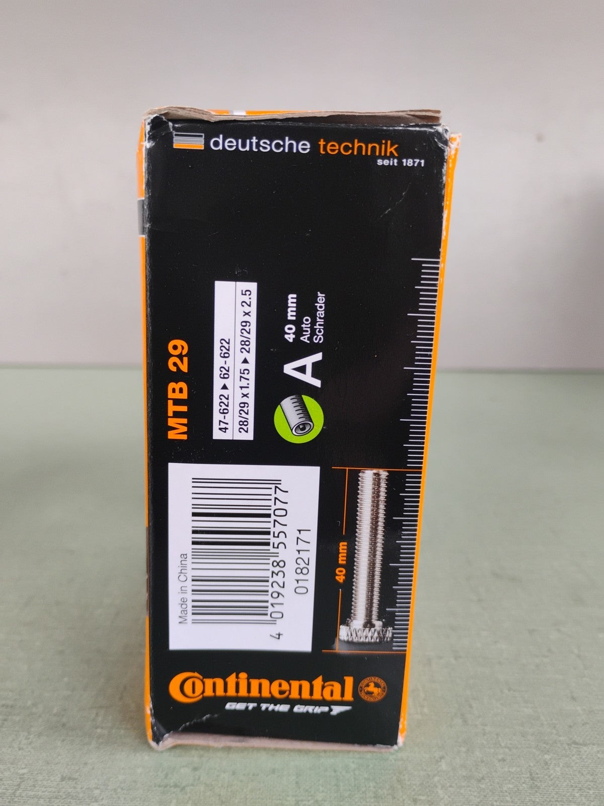 Continental MTB29 Inner Tube 29x1.75-2.5 with 40mm Schrader Valve
