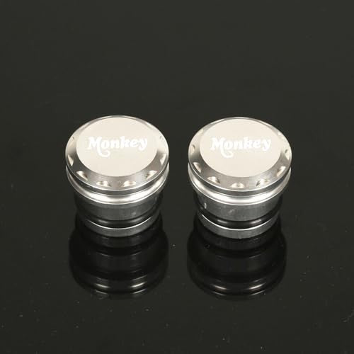 Motorcycle Frame Plugs & Seat Bolts Set for Monkey 125 - Silver