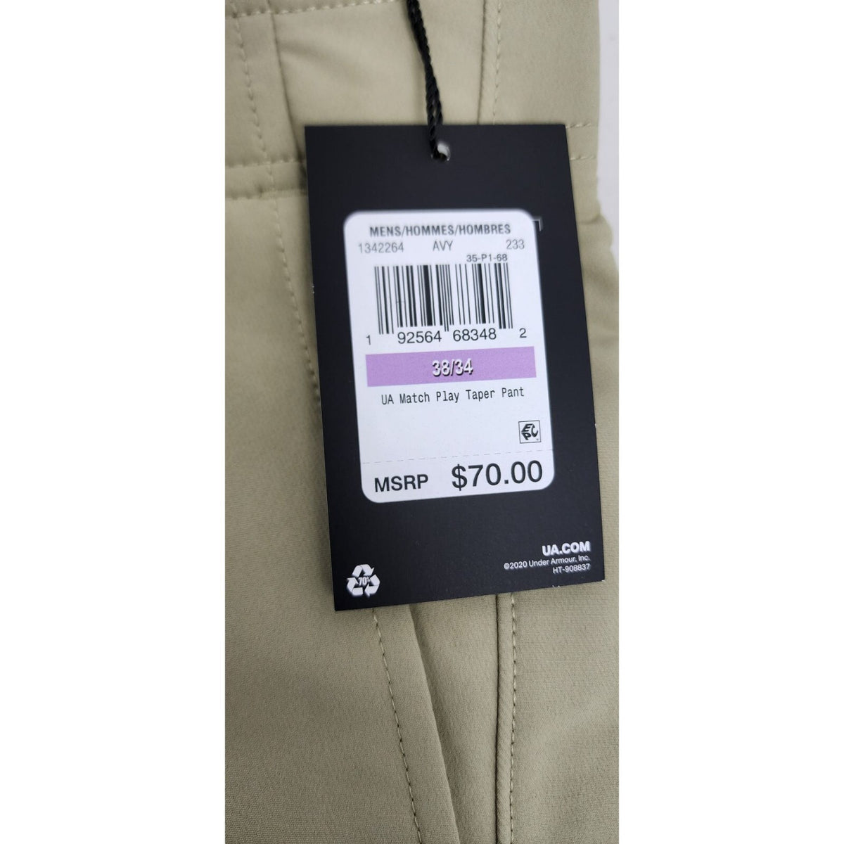 Men's Golf Tapered Pants - Performance & Comfort for On Course Play