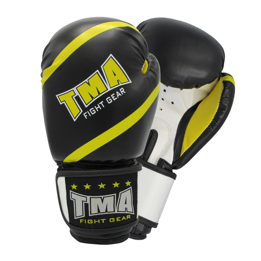 Boxing Gloves for MMA, Muay Thai, and Training - Durable Leather Punching Gloves