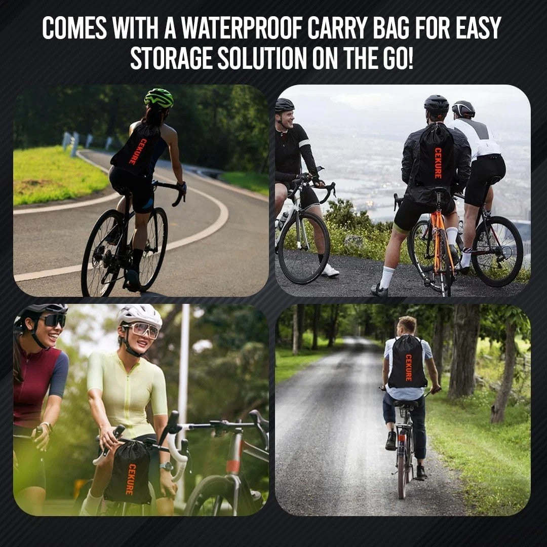 Outdoor Waterproof Bike Cover for 1-2 Bikes Heavy Duty Tear-Resistant 210D Oxford