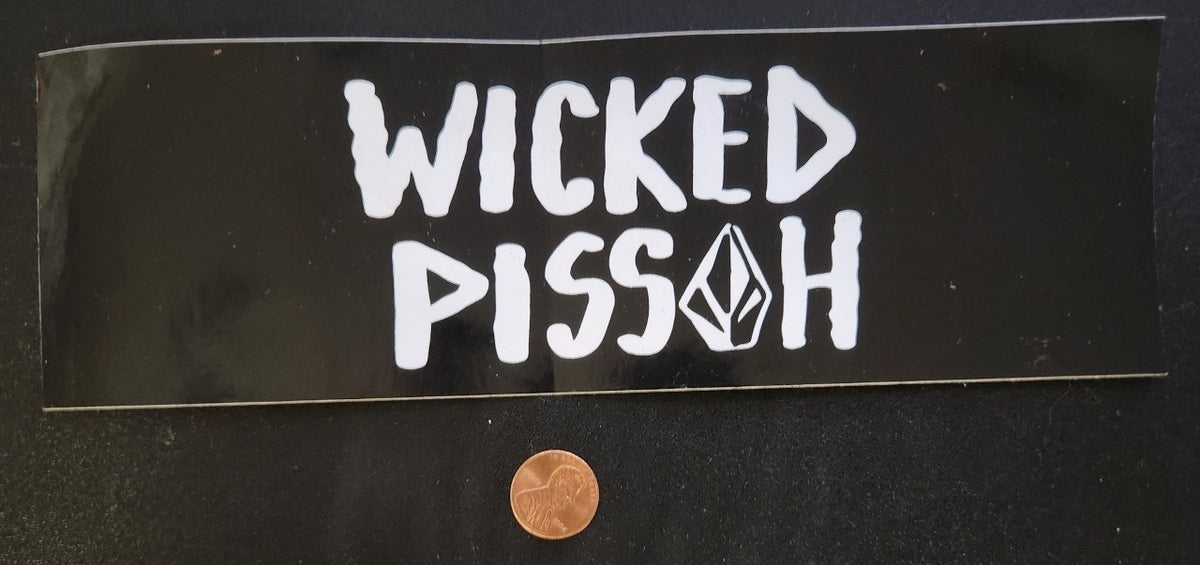 VOLCOM Snowboard Skateboard Surf Sticker Flawless Old Stock - Wicked Pissah Design