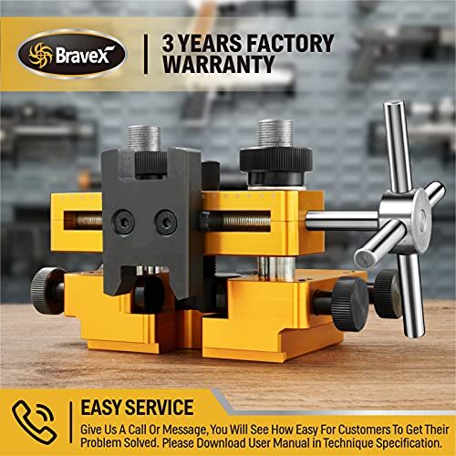 Precision Sight Pusher Tool for Handguns & Pistols - Adjustable Dovetail Clamp