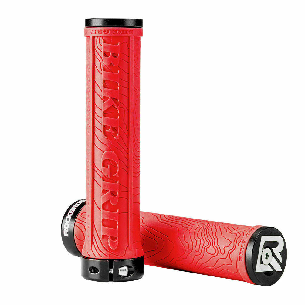 MTB Bike Handlebar Grips Non-Slip Rubber Lock-On Lightweight Cycling Accessories