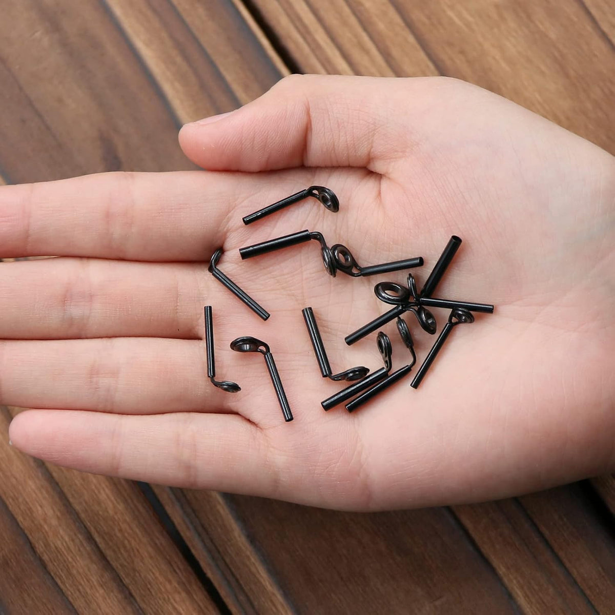Fishing Rod Tip Repair Kit - Micro Rod Guides for Baitcasting & Ice Fishing
