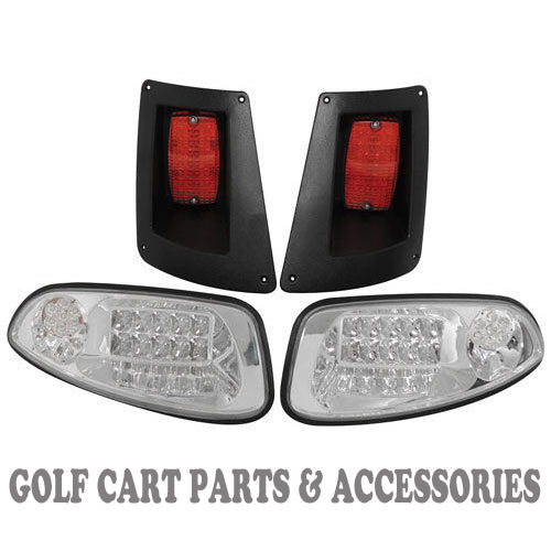 Golf Cart LED Headlight & Tail Light Kit for EZGO RXV 2008-2015 - Gas & Electric