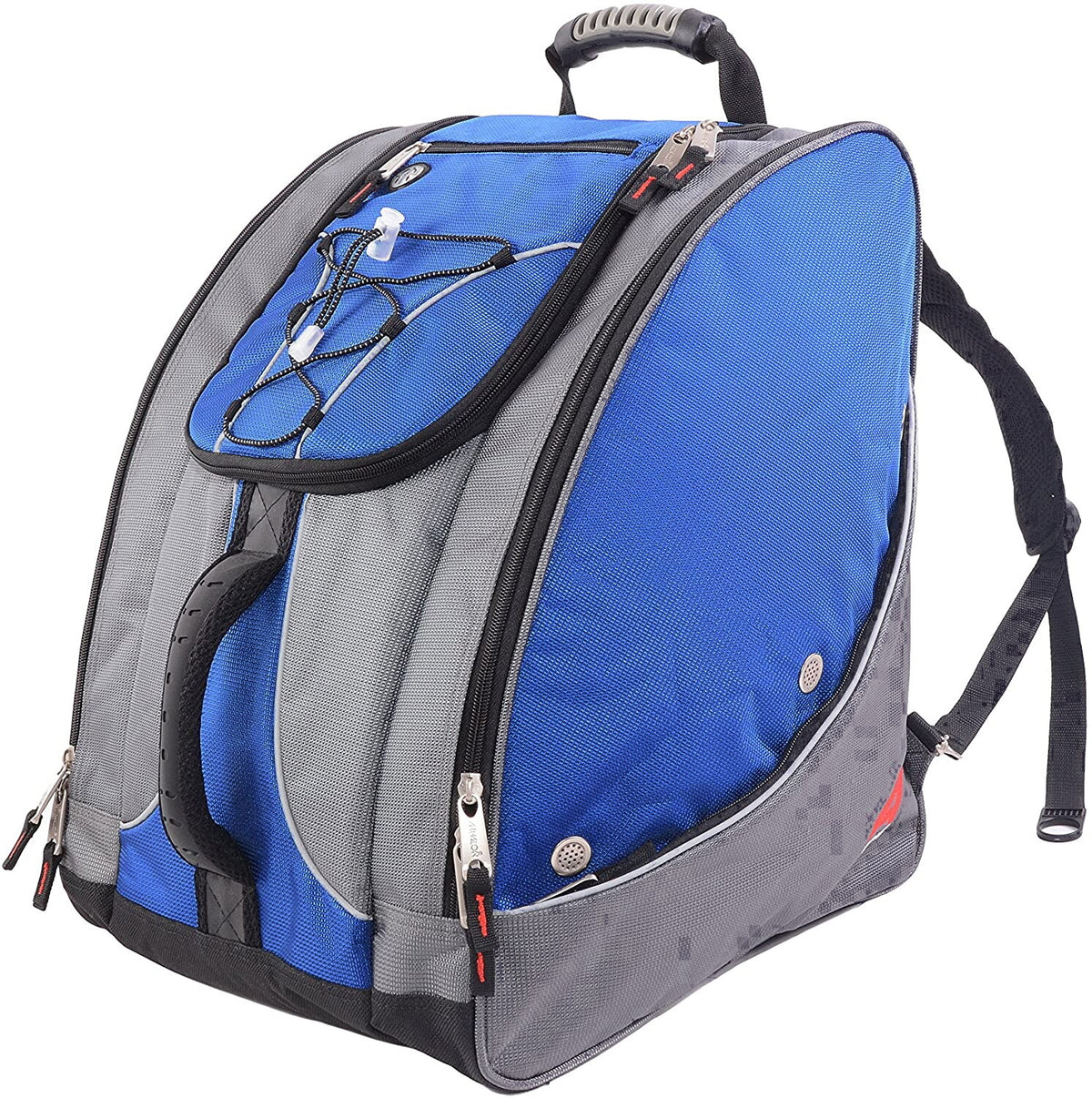 Athalon Ski & Snowboard Boot Bag with Multiple Compartments and Water-Resistant Polyester