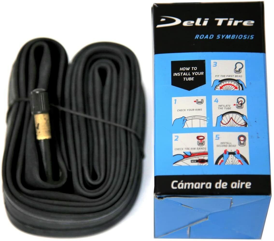 27.5 Inch Bicycle Inner Tube with 48mm Schrader Valve - Fits 2.10-2.40 Inch Tires