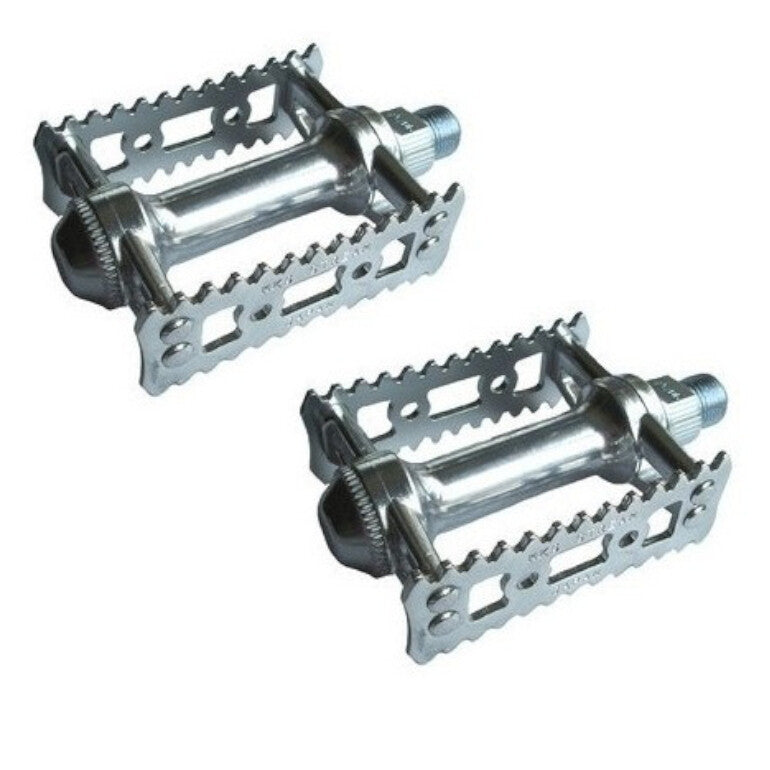 Cycling Pedals Platform Bike Pedals Aluminum 9/16" Rebuildable