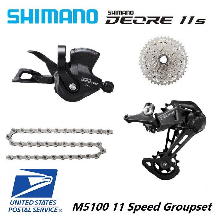 11-Speed MTB Bicycle Groupset with Shifter Rear Derailleur Chain Cassette