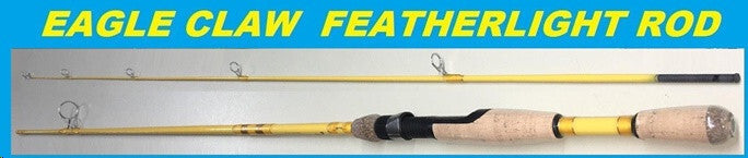 9-Foot Fiberglass Spinning Fishing Rod for Freshwater & Saltwater