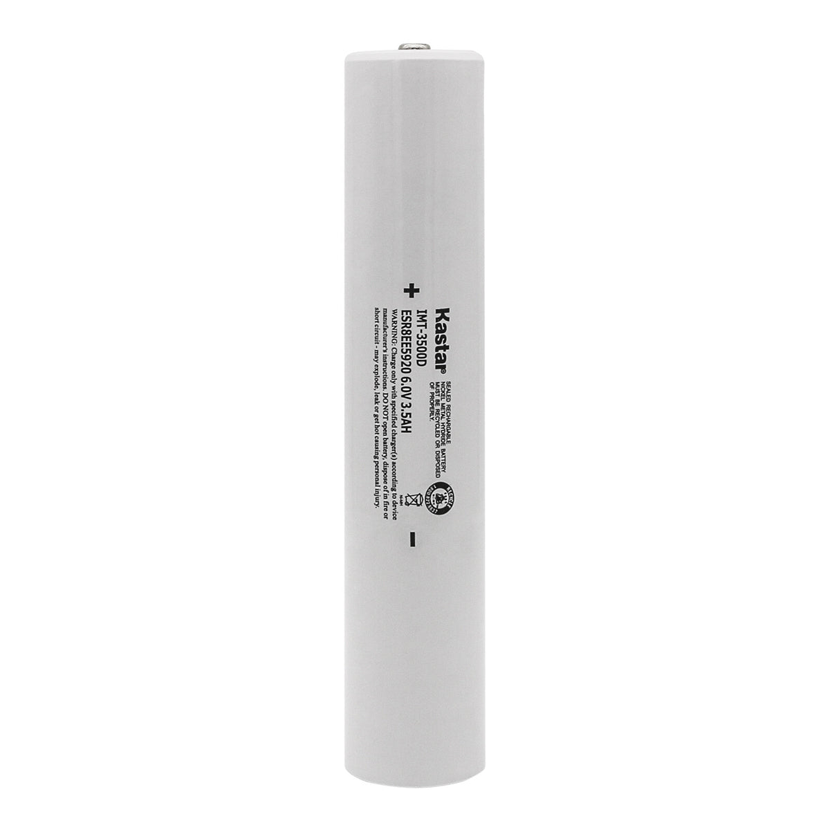 6V 3.5Ah Rechargeable Battery for Maglite and Streamlight Flashlights