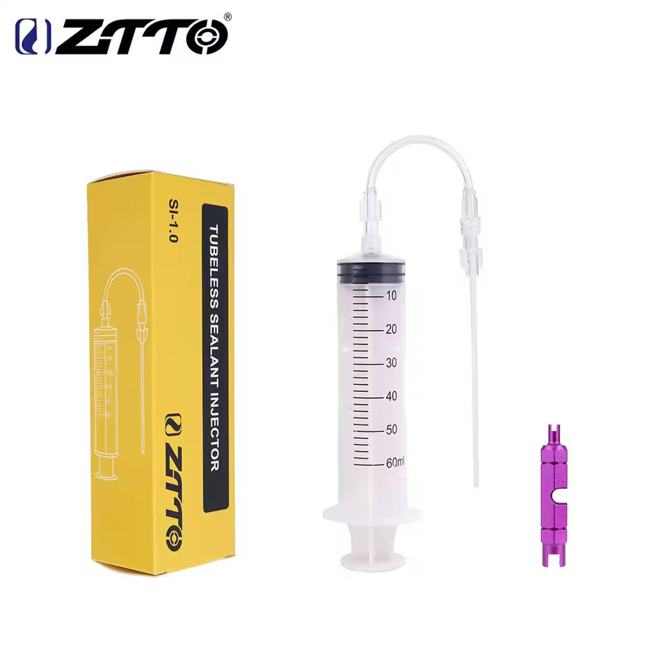 Tubeless Sealant Injector Valve Removal Tool for MTB Road Bike Tires