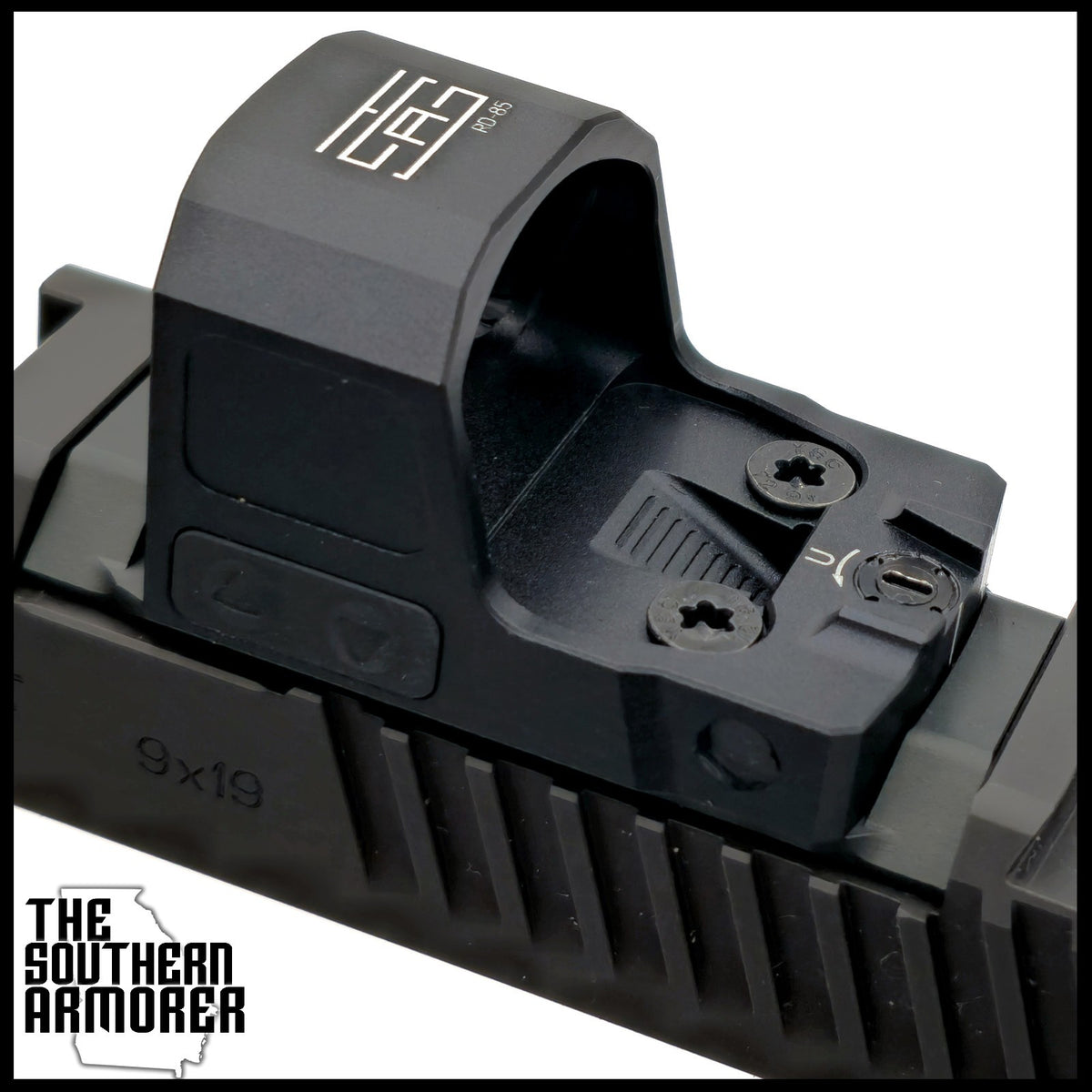 CZ P-10 Optic-Ready Adapter Plate for RMSc Reflex Optics - Compatible with Holosun 407K 507K Shield RMSc SIG Romeo Zero
