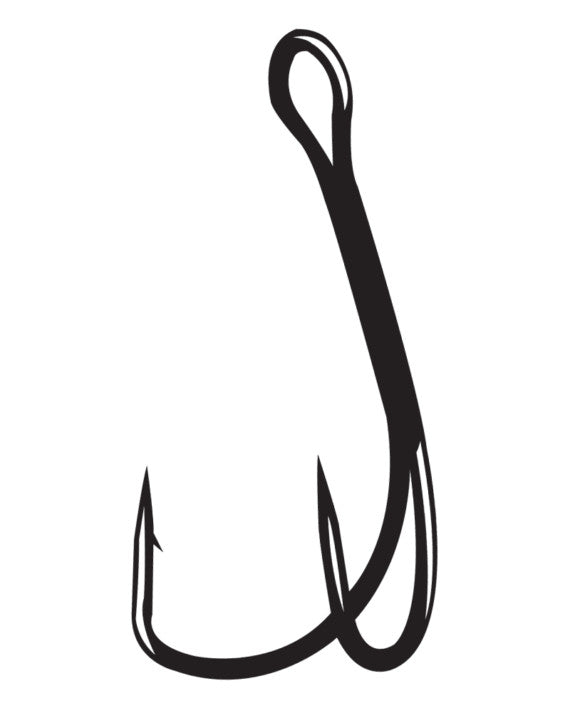 Gamakatsu Double Frog Fishing Hooks Pack - Weedless & Wide Gap for Topwater Lures