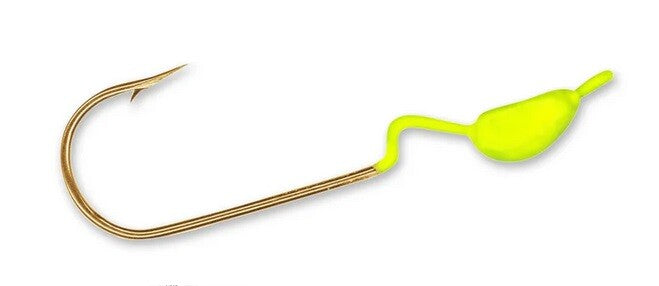 Crappie Weedless Slider Jig Heads 1/8oz 1/0 Hook Multiple Colors